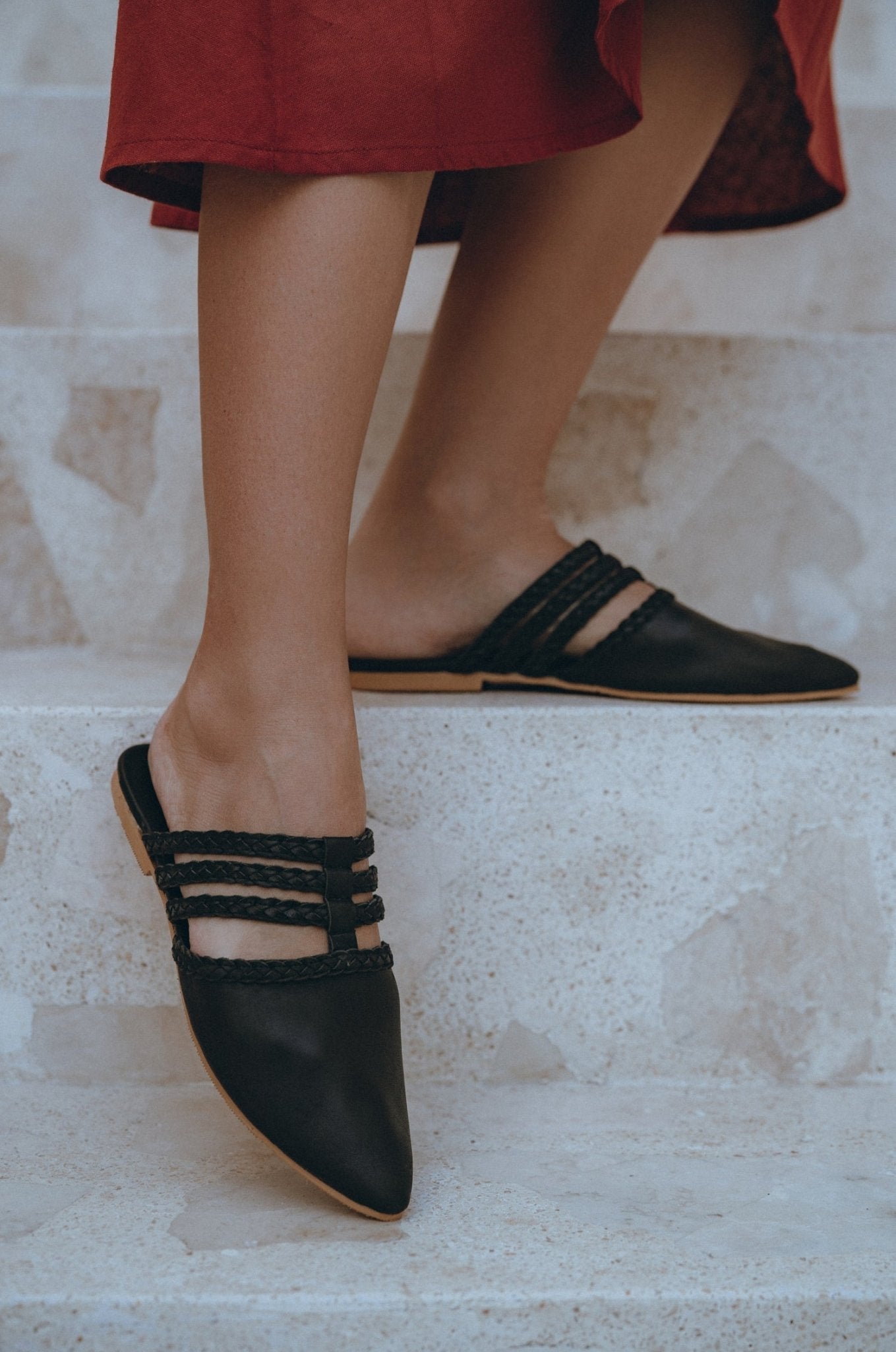 Pointy Toe Loafers - Rosette & Co