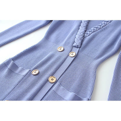 Retro Knitted Hepburn Dress | New York. - Rosette & Co