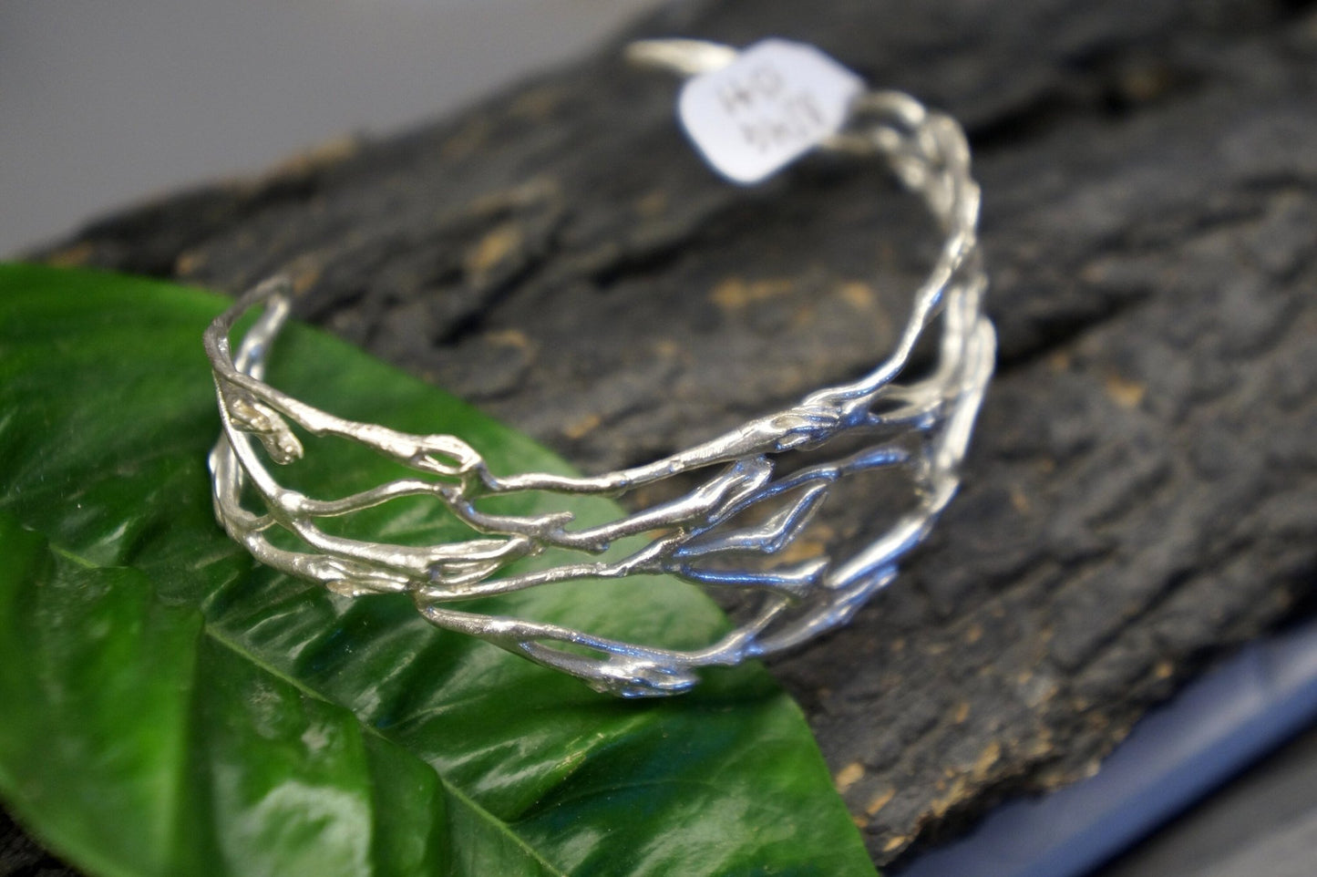 Sterling Silver Branch Bracelet - Rosette & Co