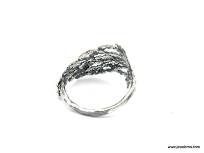 Sterling Silver Cypress Ring - Rosette & Co