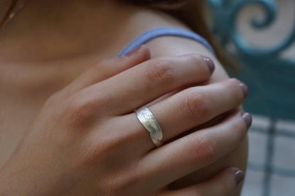 Sterling Silver Olive Leaf Ring - Rosette & Co
