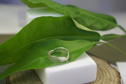 Sterling Silver Olive Leaf Ring - Rosette & Co