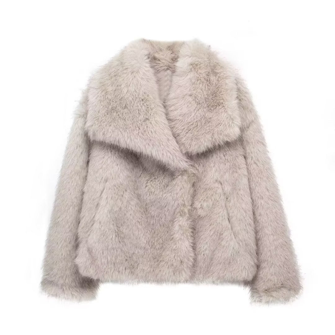 Winter Plush Coat - Rosette & Co