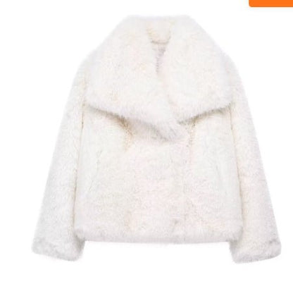 Winter Plush Coat - Rosette & Co