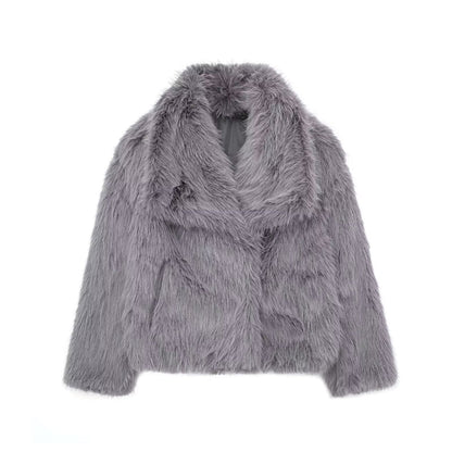 Winter Plush Coat - Rosette & Co