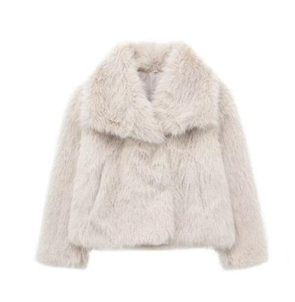 Winter Plush Coat - Rosette & Co