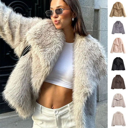 Winter Plush Coat - Rosette & Co